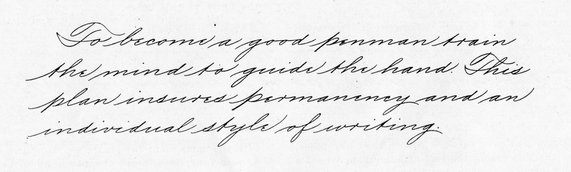 J. A. Wesco Business Penmanship