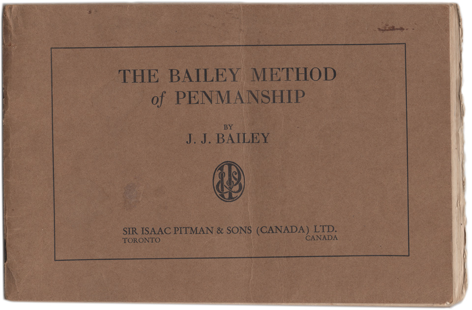 Masgrimes J. J. Bailey Method of Penmanship